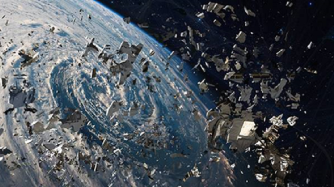 Απίστευτο: 500.000 απορρίμματα σε τροχιά γύρω από τη Γη, ακόμη και στη Σελήνη! Title